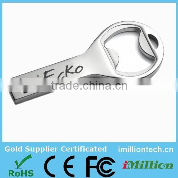Bottle Opener Stainless Drive Usb, Corkscrew USB pen drive, Screwdriver usb memory stick