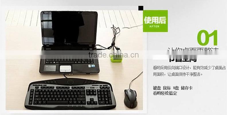 Hot Sale USB COMBO 3 port usb hub 2.0 HUB+multi USB card reader All In One for SD/MMC/M2/MS/MP Pro Duo Many colors