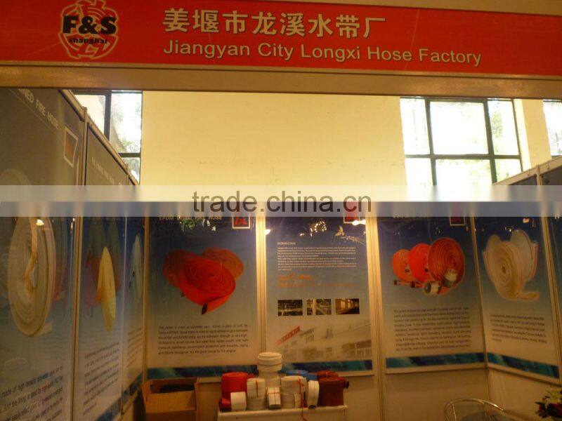 High pressure EPDM Lining fire hose with American Coupling