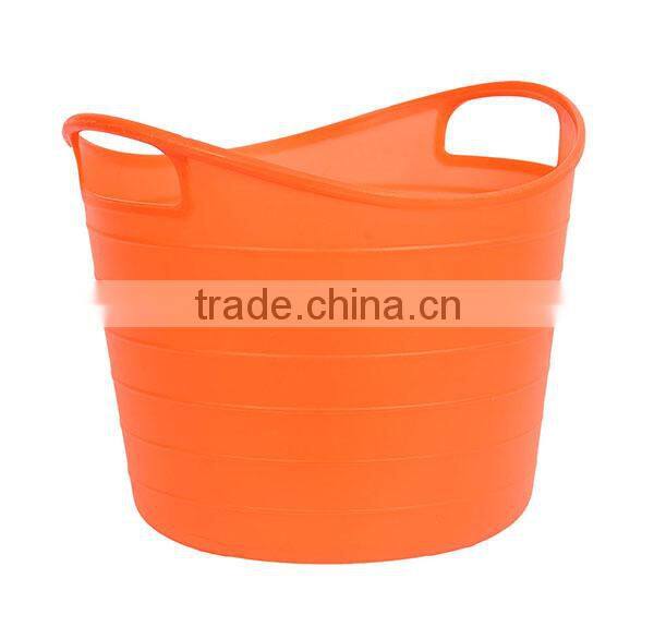 2016 High Quality 14L Plastic Soft PE Basket