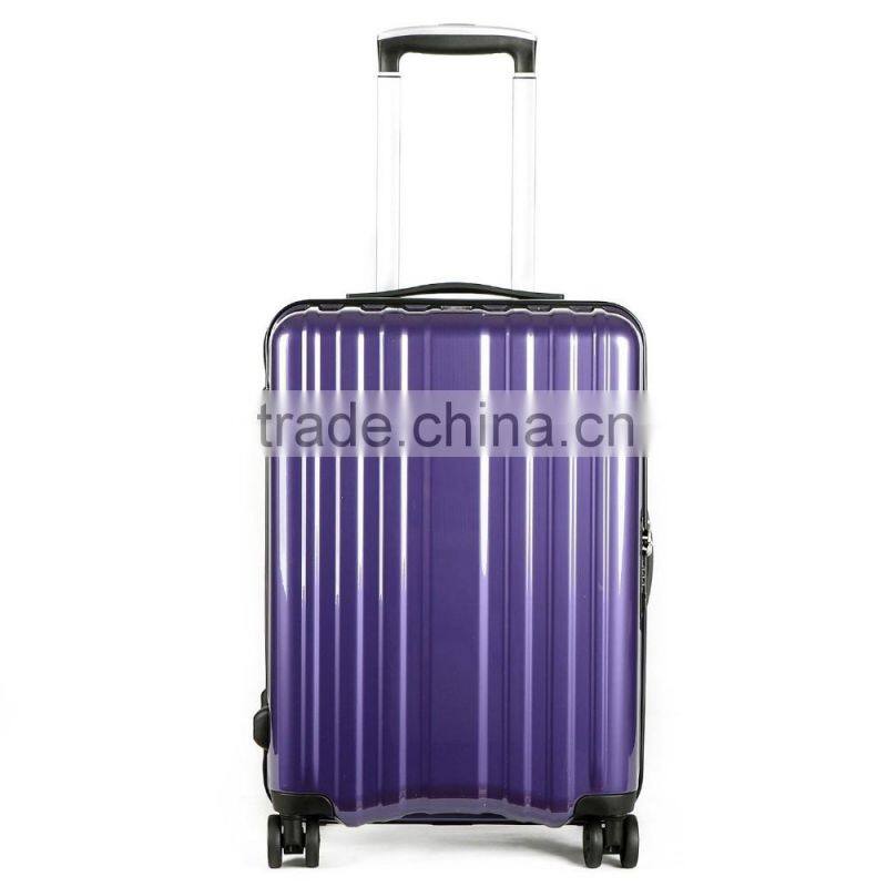Online Shopping 3 pieces Chinese manufacturer ABS PC polycarbonate luggage