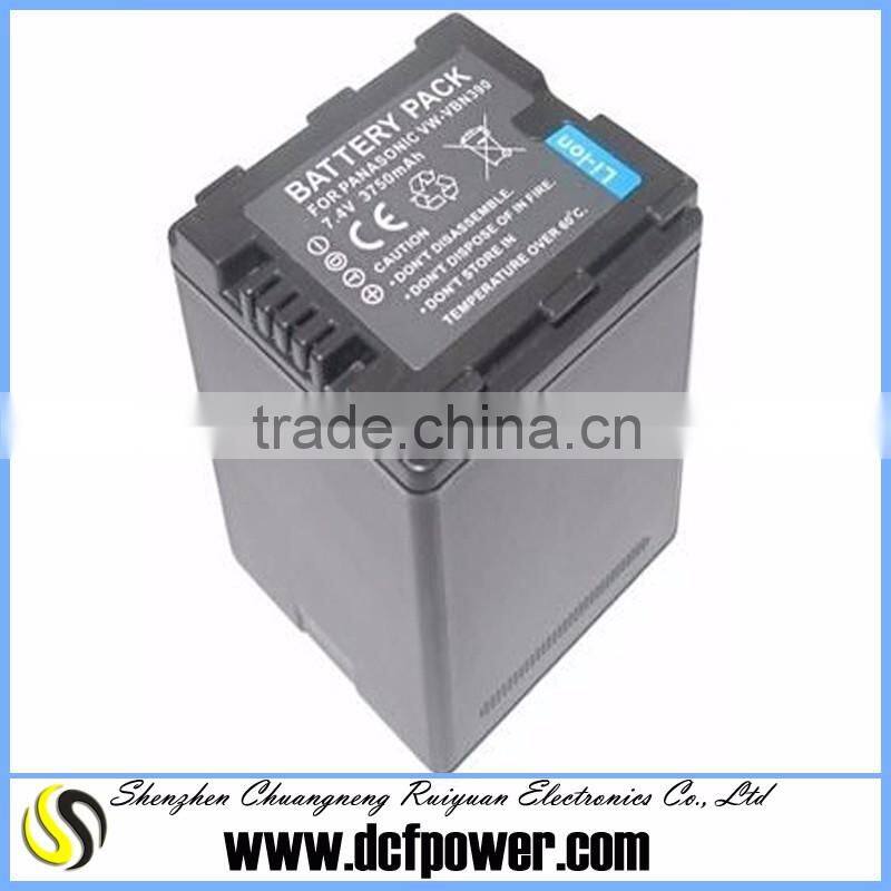 Made in China price camera replacement battery VW-VBN390 VBN390GK for HDC-HS900 SD800 SD900 SD909 TM900