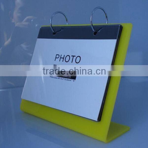 Good sale acrylic calendar with pen display