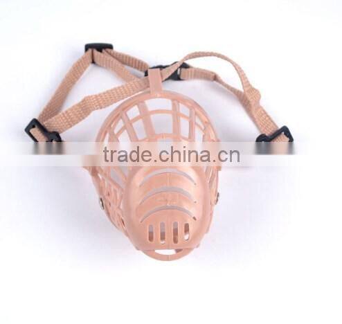 Good selling dog muzzle with collar , Adjustable Dog Muzzle , dog muzzle plastic