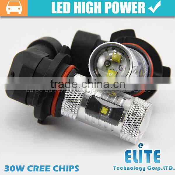 30W 9006 led car fog lamp auto head lamp auto lights