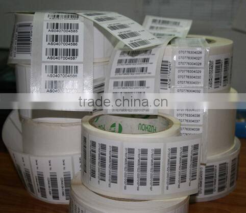 letterpress adhesive sticker printing frozen food labels