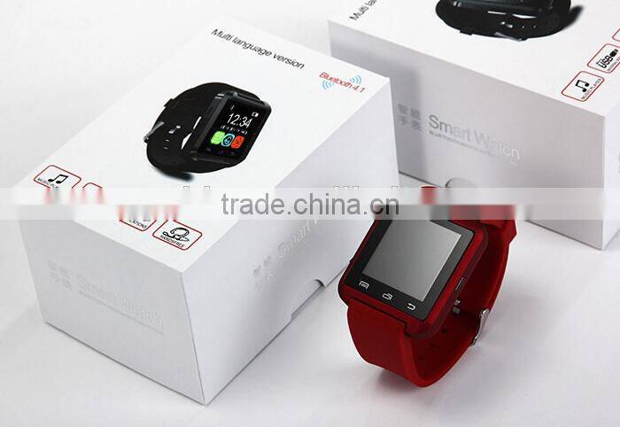 Bluetooth Android Smart Mobile Phone U8 Wrist Watch with SIM Card Slot
