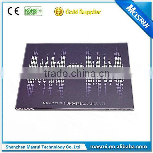 High Quality 4.3 " LCD Screen LCD TV Promotion Cards for your Business with High resolution
