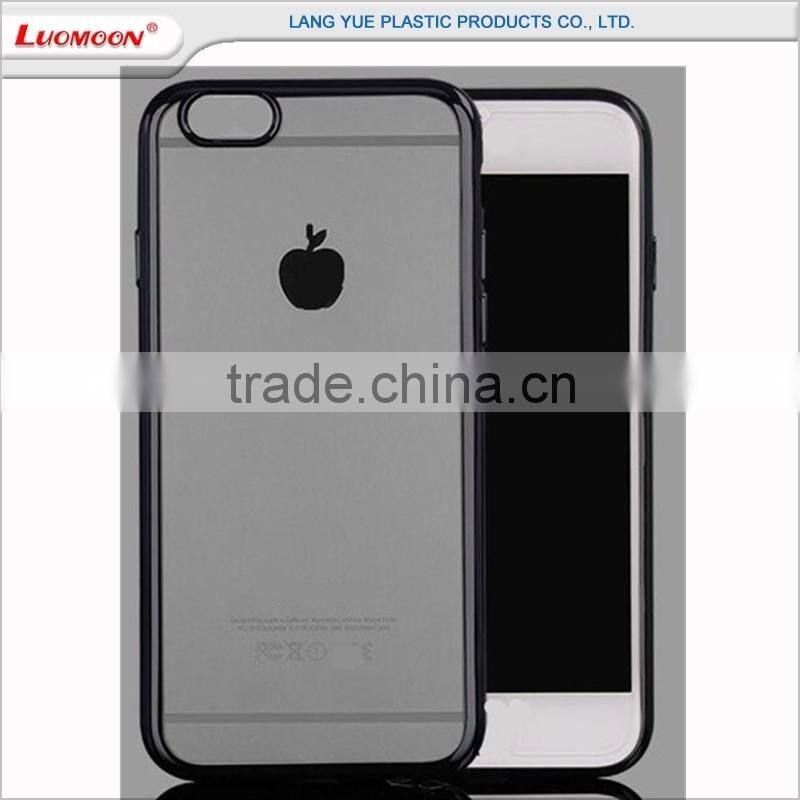 tpu electronplate phone case cover for iphone 5 6 7 s se c plus