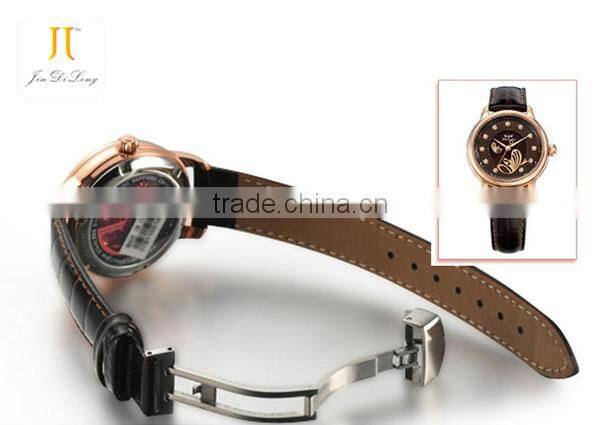 Fashionable Tourbillon mechanical Splendour fashion diamond simple and elegant