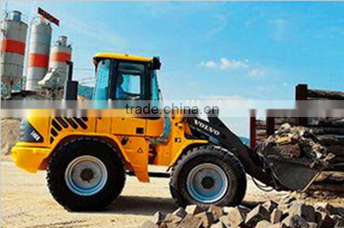 VOLVO Wheel Loader Bucket, 0.7M3-1.1M3 Bucket For L20F Wheel Loader, Log Grapple/Grass Grapple/Snow Plow/Pallet Fork For L20F