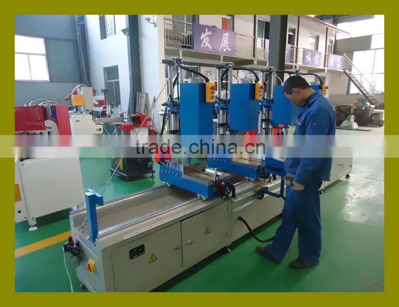 Double head Aluminum window drilling machine