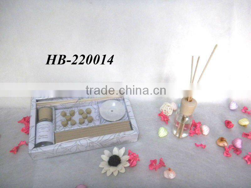 natural fragrance oil diffuser with incense gift set