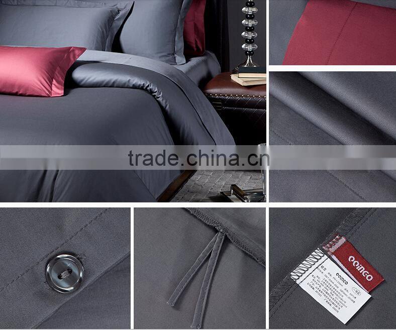 luxury cotton plain hotel bedlinens
