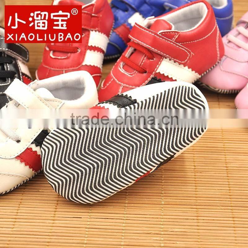 2016 wholesale sports shoes soft children leather shoes for baby boy