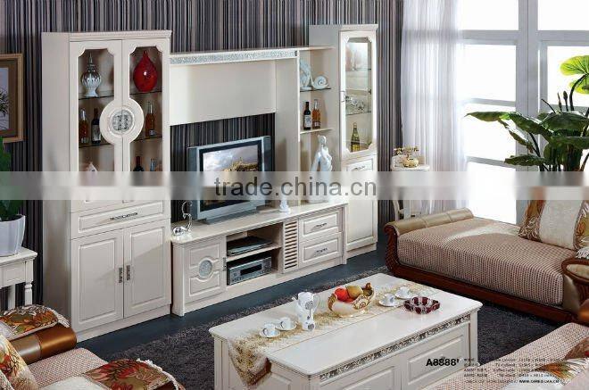 modern MDF panel wall Units