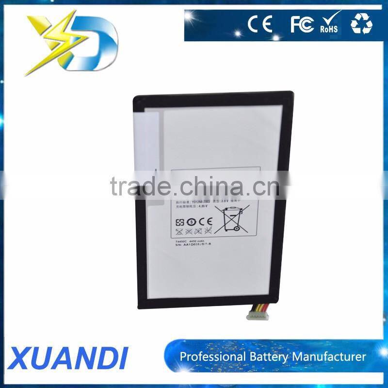 Factory price high quality 4450mah pad battery T4450C