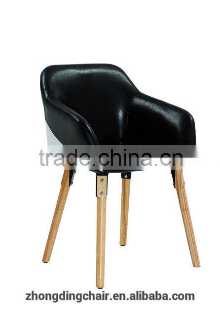 L-102 Wooden legs chair, comfortable leisure chair