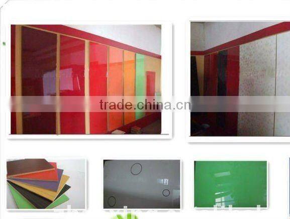 top quality plain MDF/raw MDF with poplar core for decoration and furniture