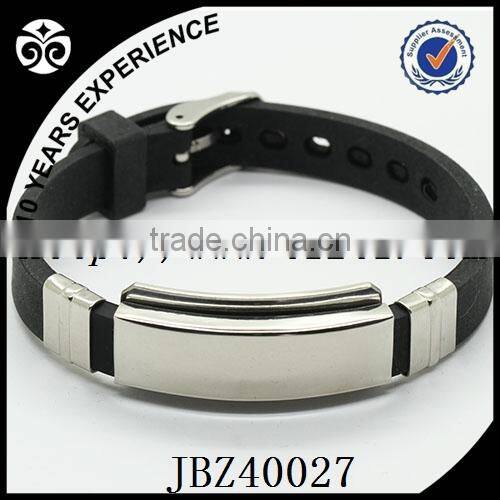 PU leather bracelet with magnet