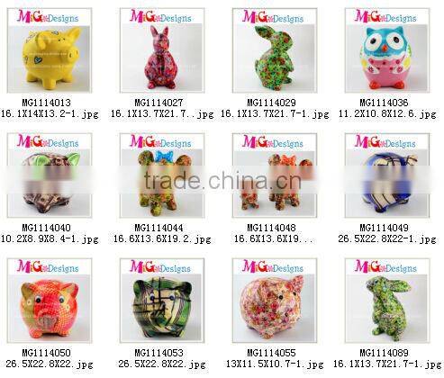 Attractive OEM Design Colorful Ceramic Piggy bank Made In China