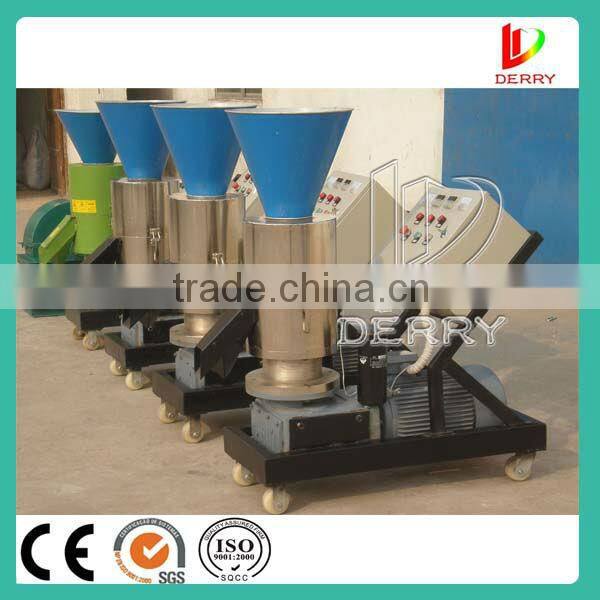 Low energy wood pellet press machine