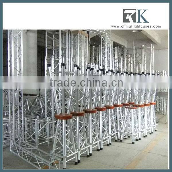 Truss style aluminium bar chair and table