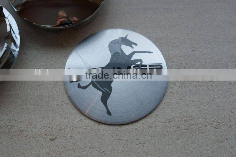 Chrome Badge, ABS car label, adhesive car sticker
