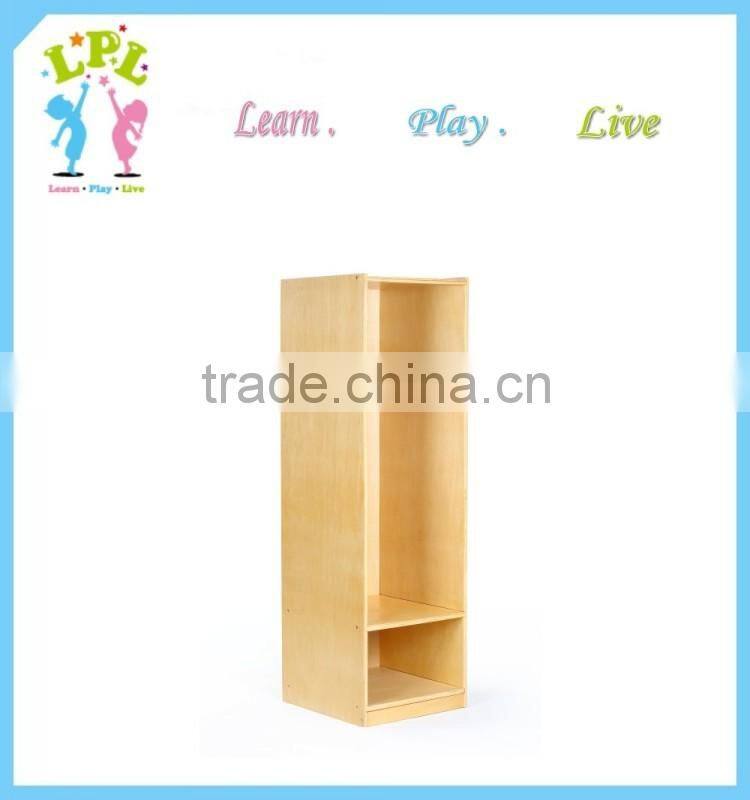 Wholesale high quality solid wood kids furniture small wooden wardrobe closet