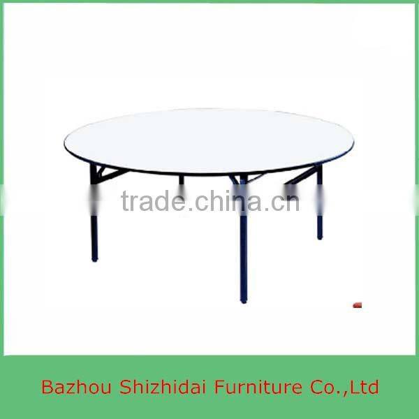 Wholesale 6ft Folding Round Plywood Banquet Table SDB-45-2
