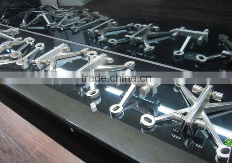 stainless steel spider fitting for fix glass/steel spider fittings/steel spider fitting for glass