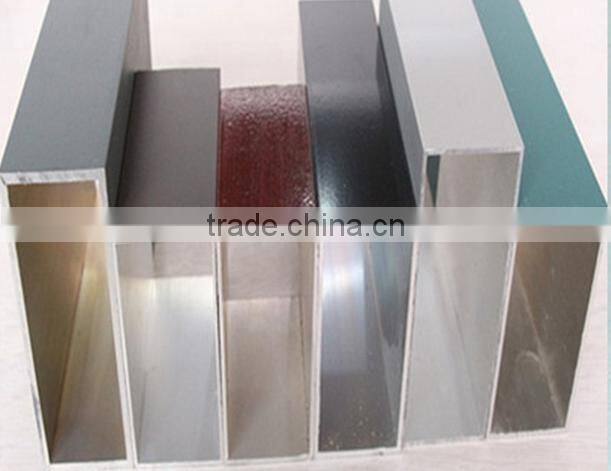 Mill finish or Anodized aluminium structural frame