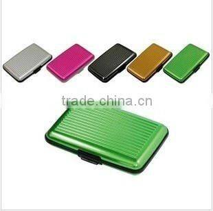 Mini Pocket Waterproof Business ID Credit Card Wallet Holder Aluminum Case Box