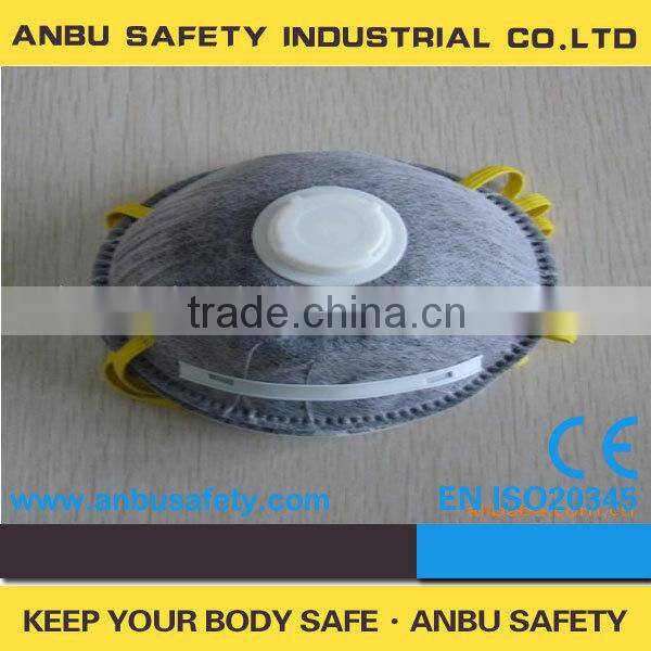 N95 activated carbon non-woven face mask with valve
