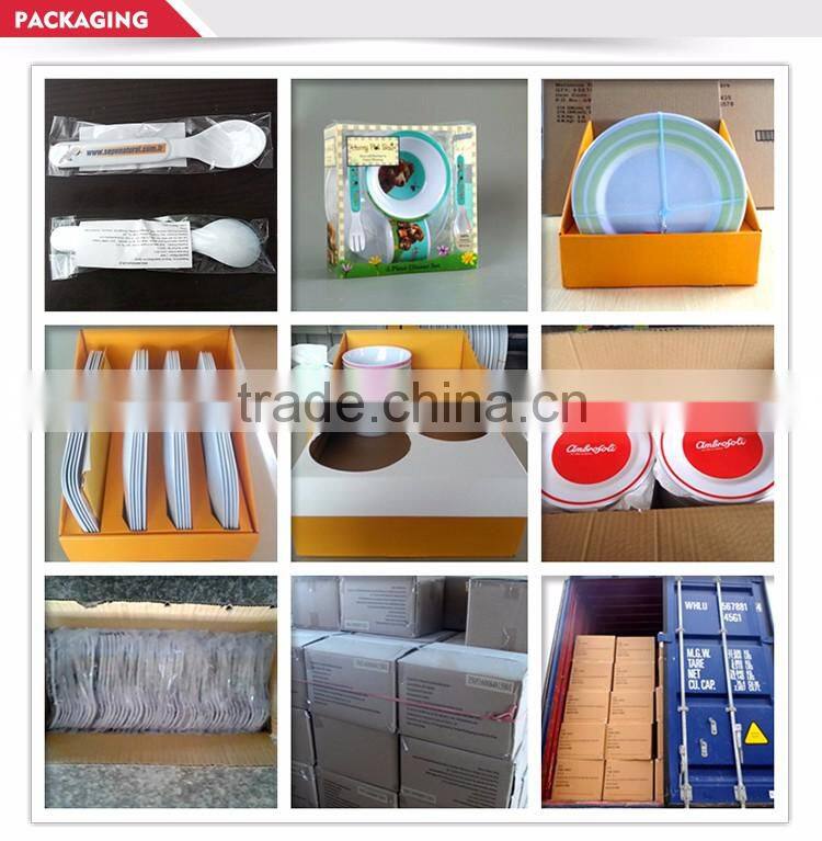 Quality guaranteed heart shape 2pcs dessert dinner set