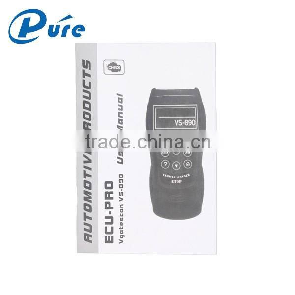 Vgate Vs890 Auto Diagnostic Tool Car Trouble Code Reader Eraser Obd2 Scanner