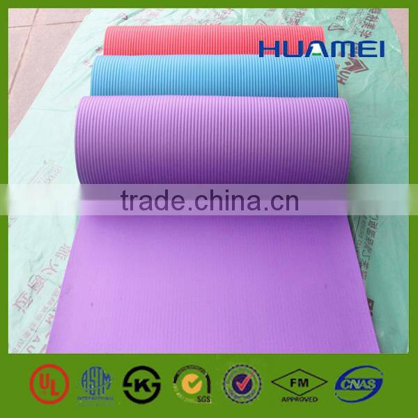 Fashionable NBR foam Yoga Mat with strap