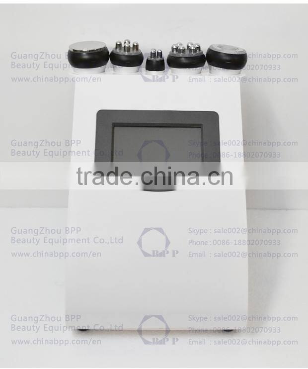 2015High quality ultrasonic rf vacuum cavitation machine for adipose dissolution