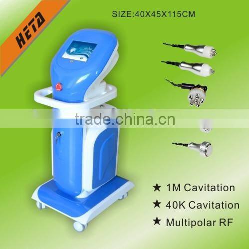 2015 newest blue series RF cavitation vacuum slimming machine