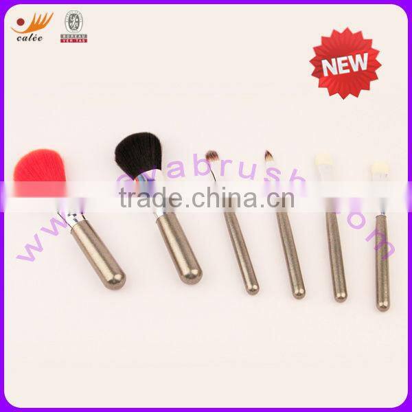 EYA 5pcs colorful makeup brush synthetic hair