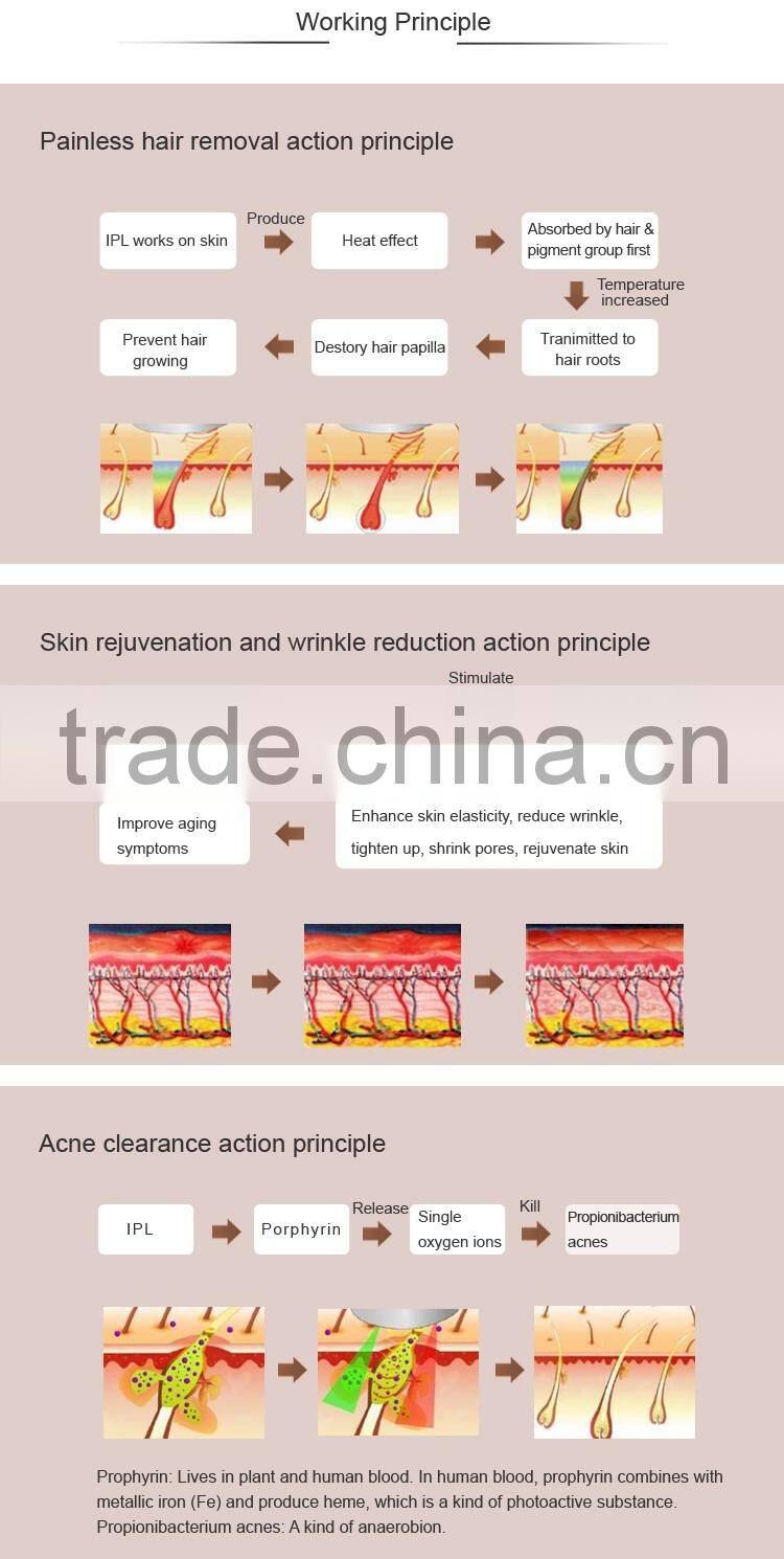 Most wanted products 3functions in 1 skin rejuvenation ipl skin rejuvenation machine home