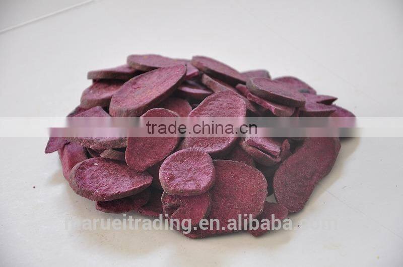 Vacuum Fried purple sweet potato chips