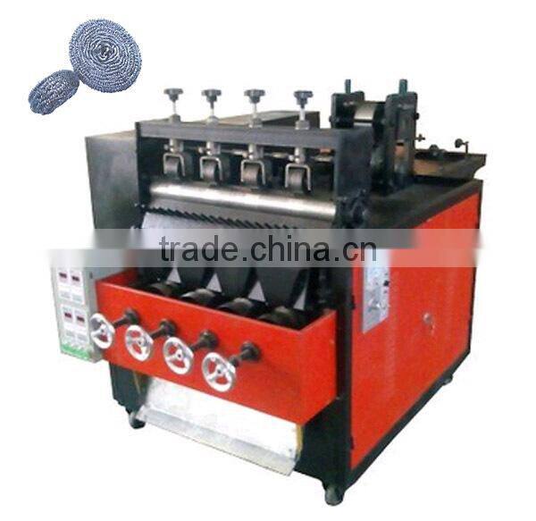 High efficient mesh scourer making machine manufacturer