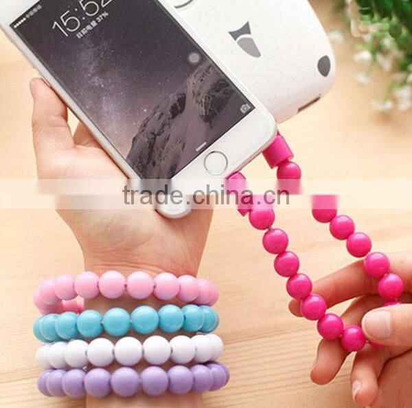 BALL BRACELET Design Updated Mobile Usb Data Cable Bracelet Usb Charging Cable CHARGING CABLE SYNC CABLE FOR IOS FOR ANDROID