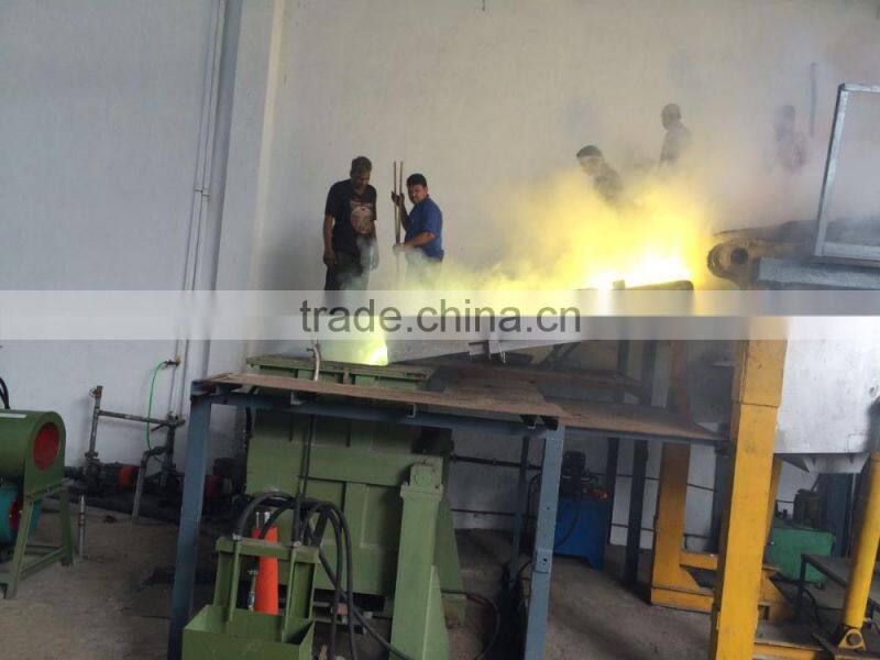 copper rod and tube horizontal continuous casting machine electrical furance for brass alloy
