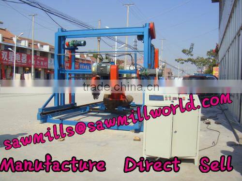 Portable Wood Double Saw Blade electric portable sawmill with low price