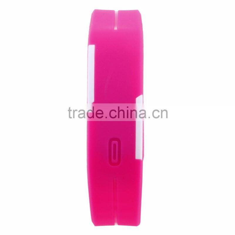Xianjain Customized Logo Colorful Jelly Silicon Rubber Watch for Girl and boy