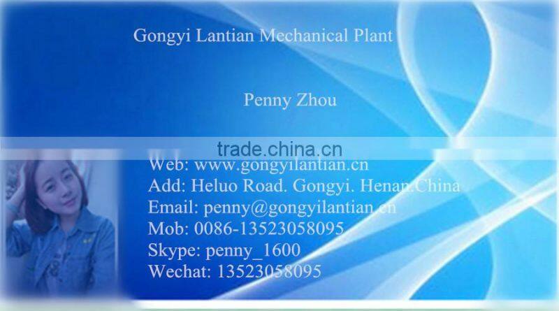 Long service life double shaft machine from Lantian machinery