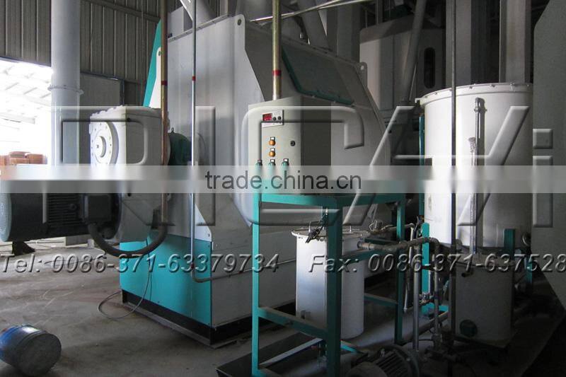 Turnkey Fully Automatic 1-2 t/h Pig feed pellet processing line