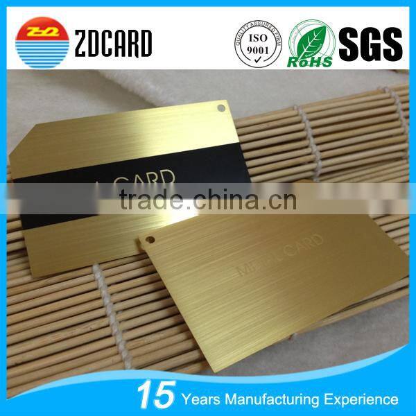 ZDACRD custom cheap metal business cards
